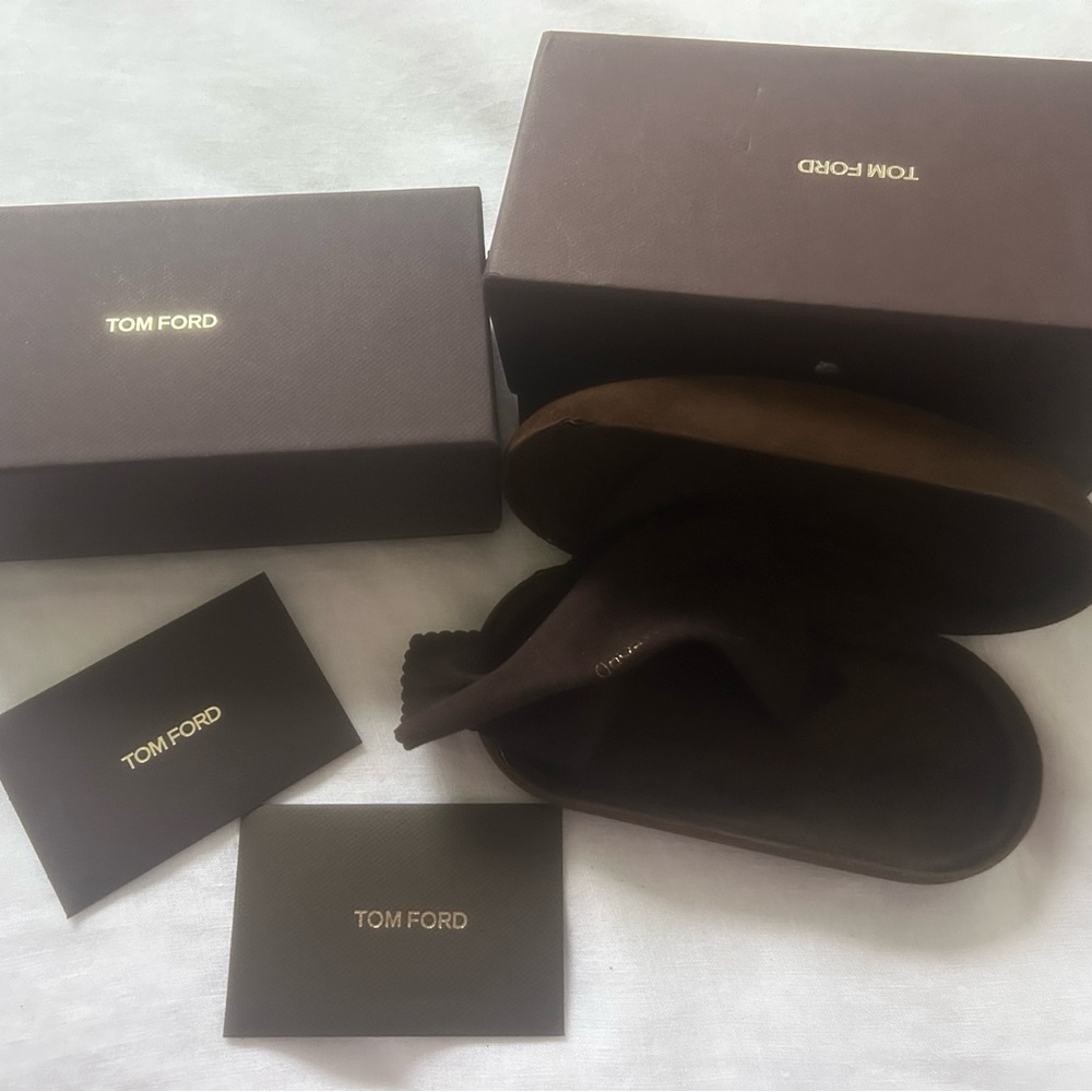 Tom Ford Brown Sunglasses Case